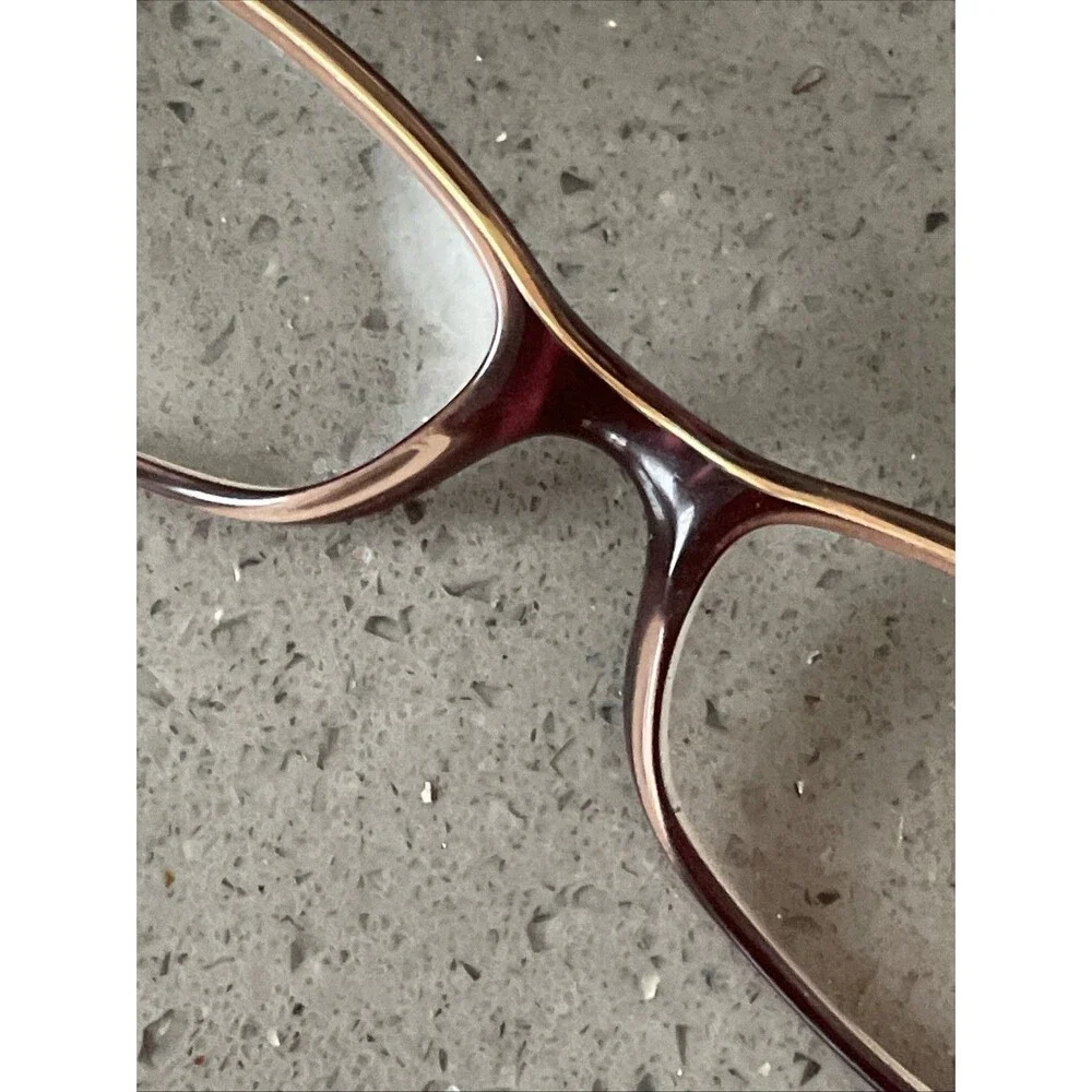 Cynthia Rowley CR67  BRN Brown Eyeglasses Frames ONLY 49 17 140 Italy full rim